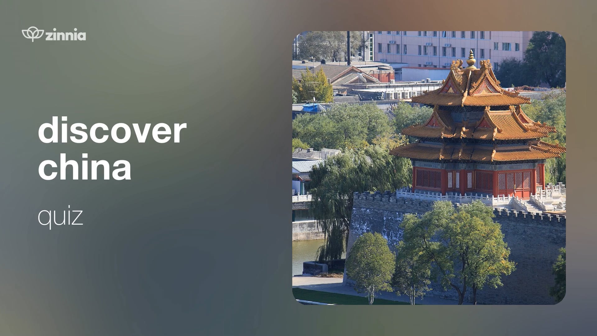 Discover China Quiz
