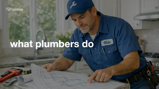 What Do Plumbers Do