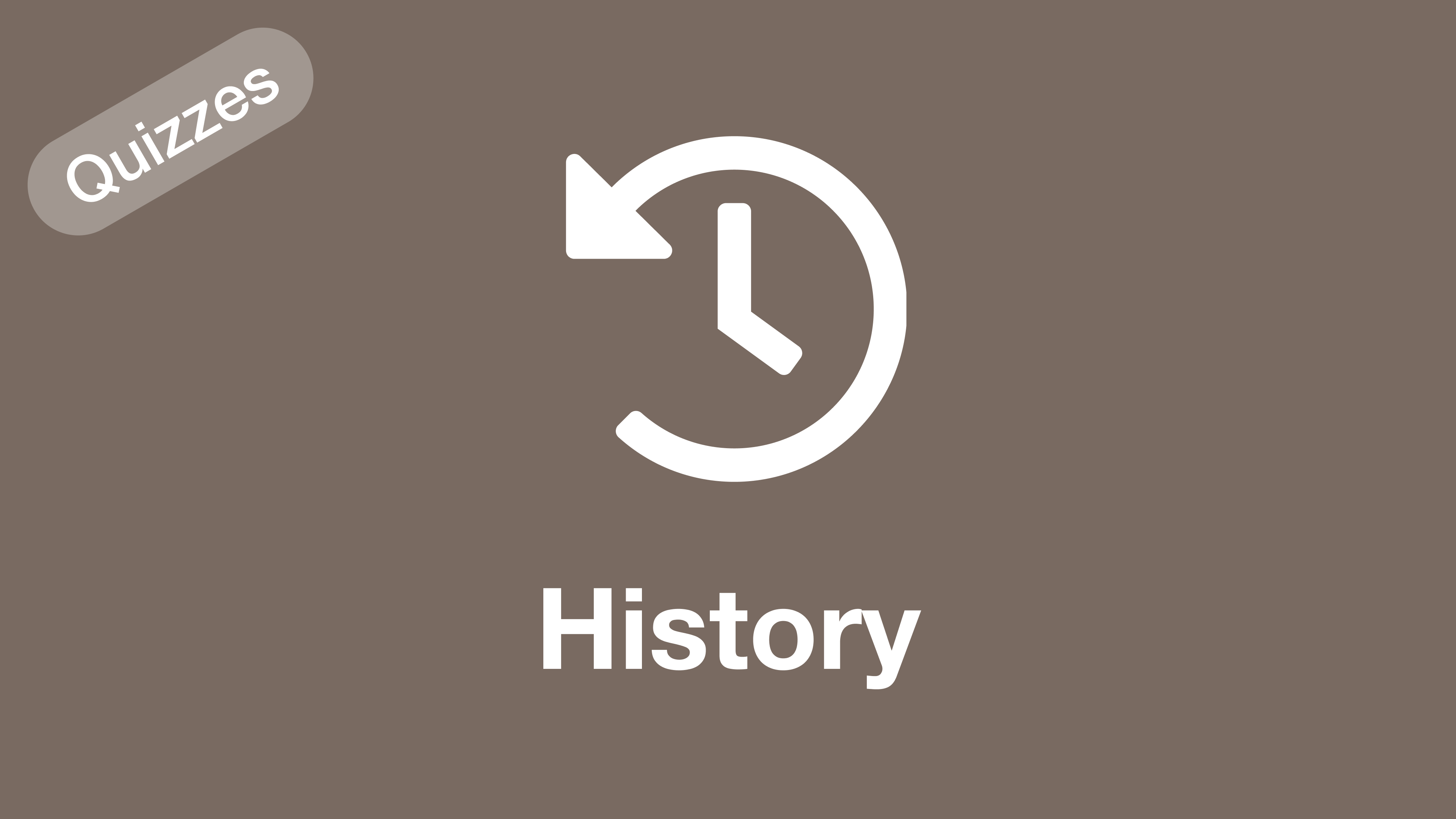 History Quizzes