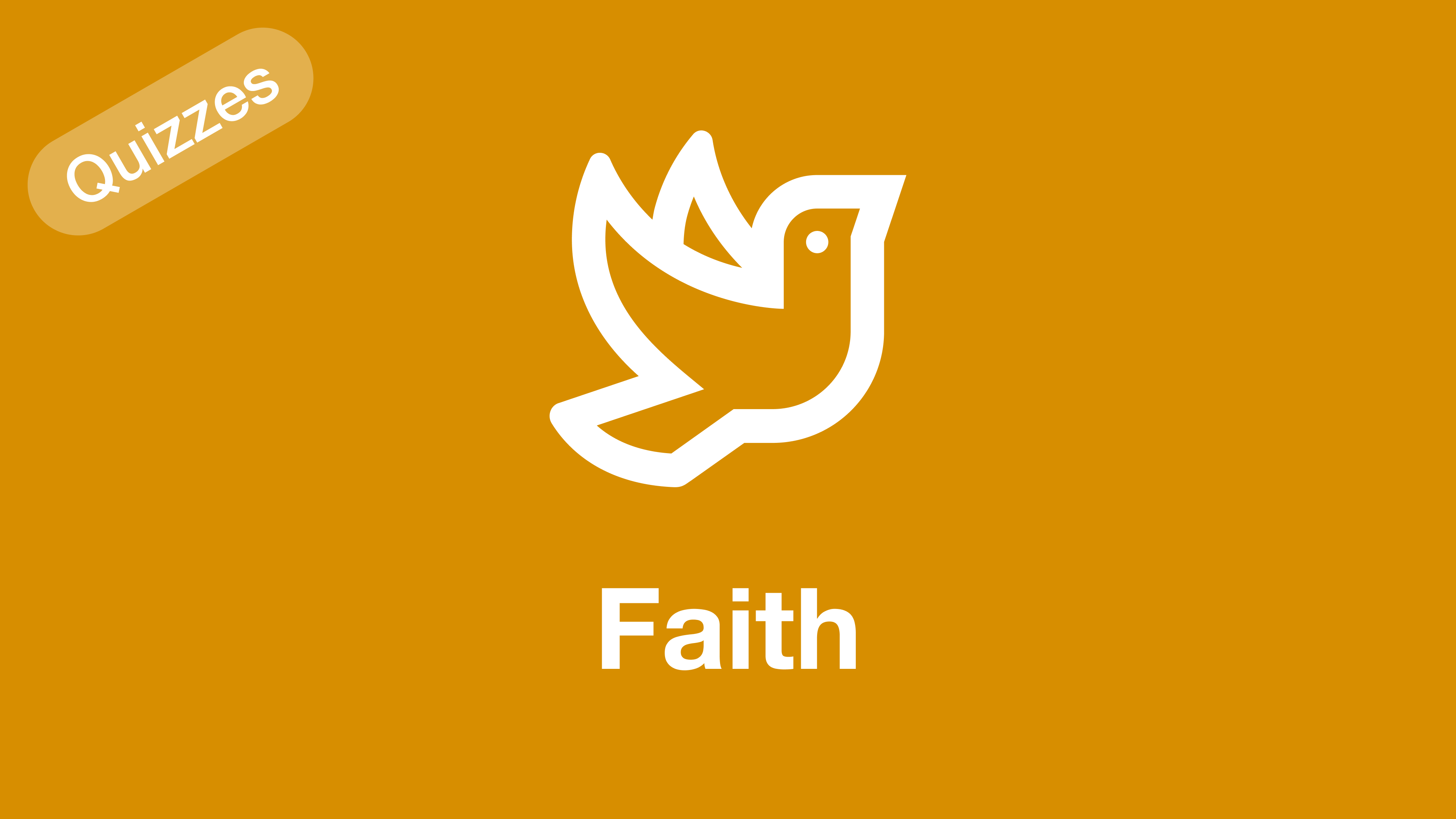 Faith Quizzes
