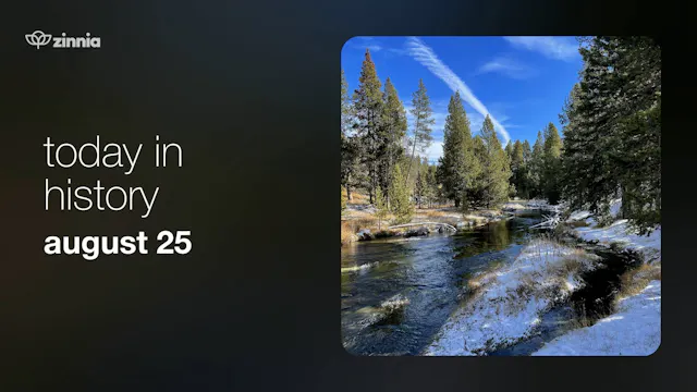 August 25