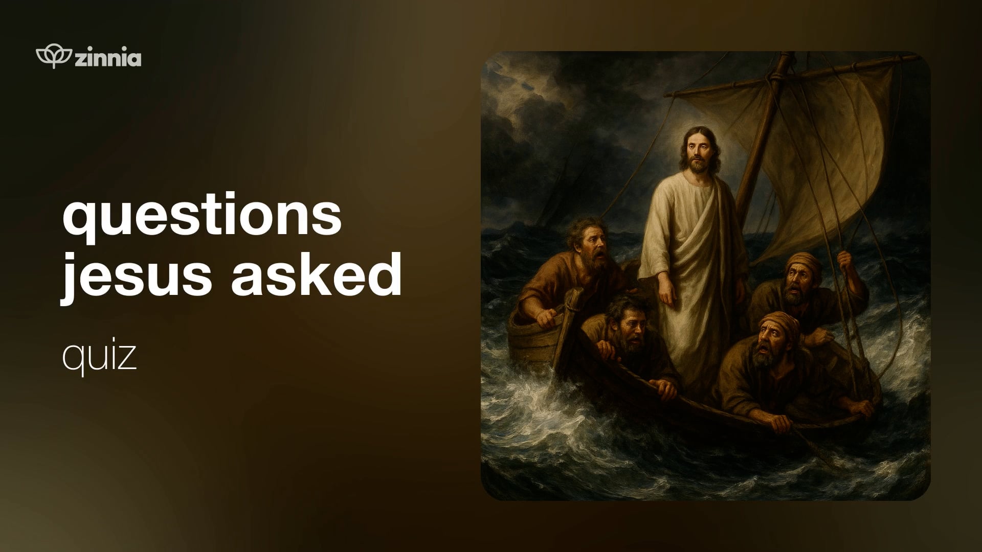 Questions Jesus Asked Quiz