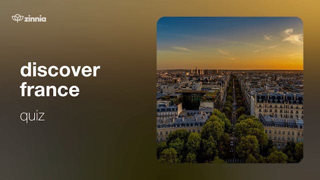 Discover France Quiz