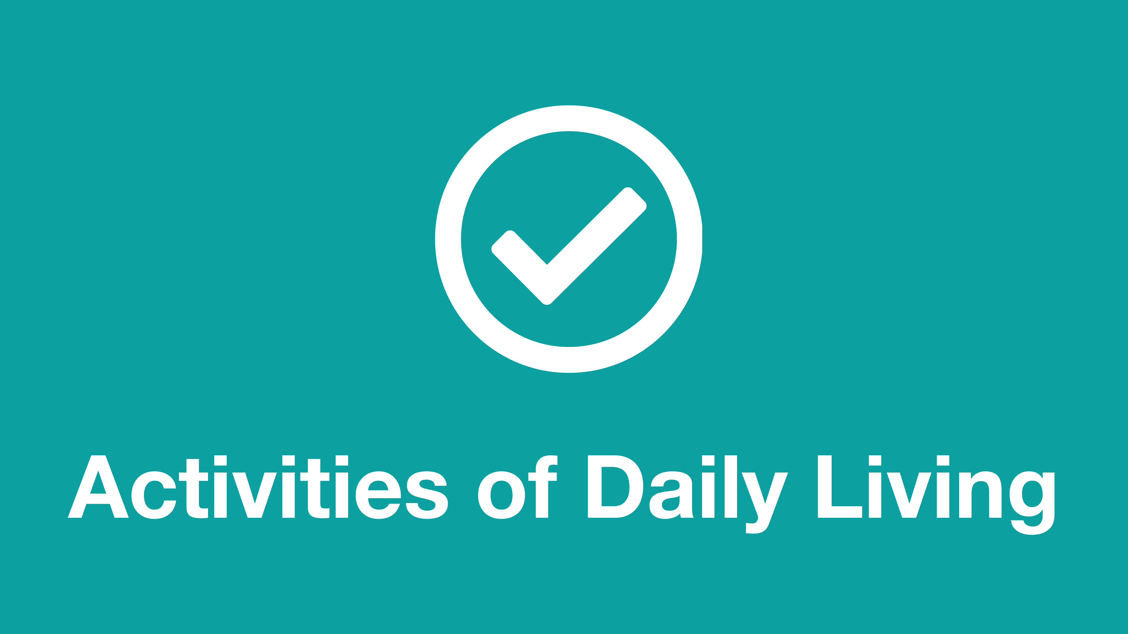 Activities of Daily Living