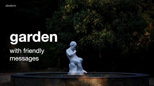 Garden (with Friendly Messages)