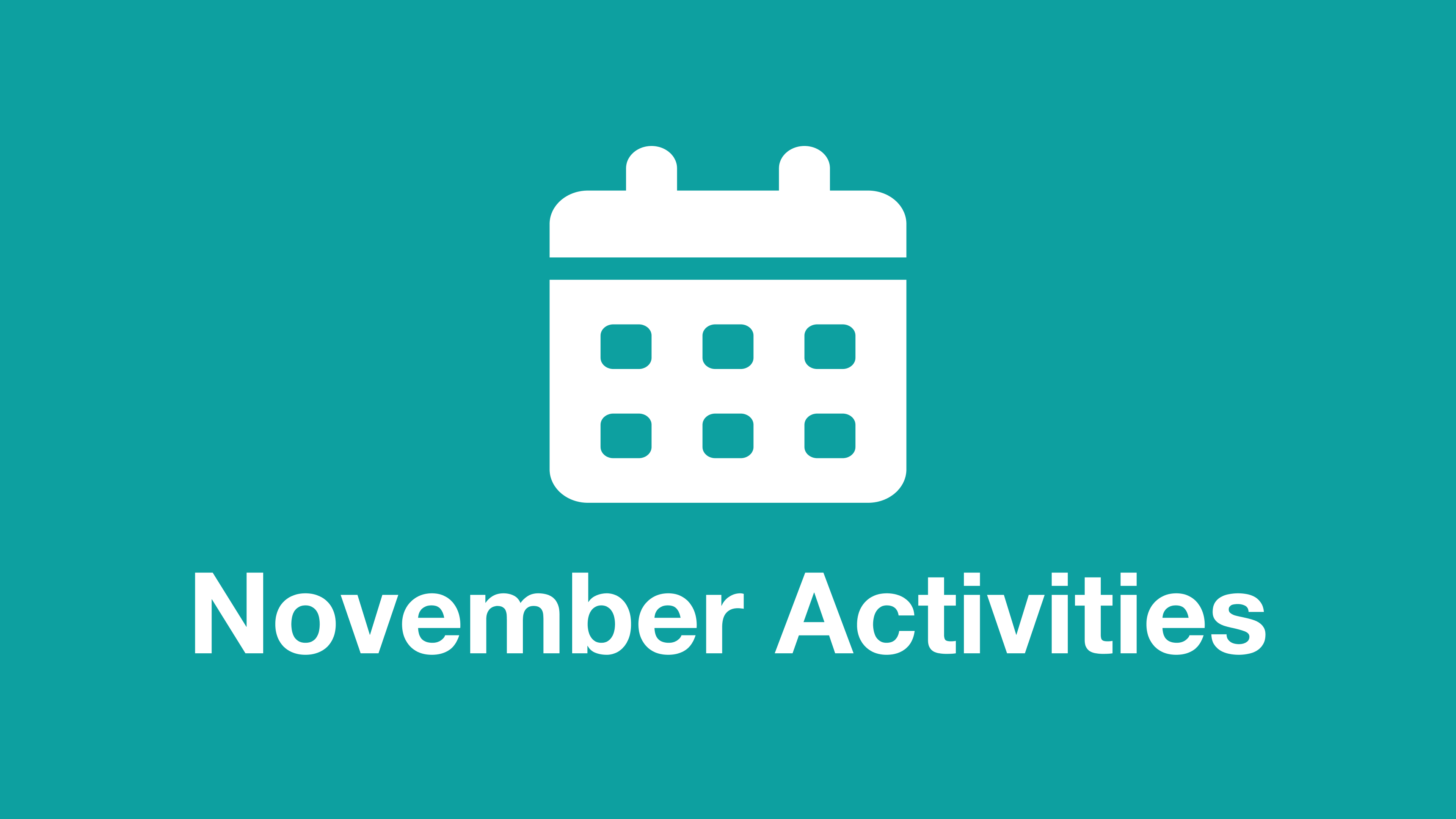 November Activities