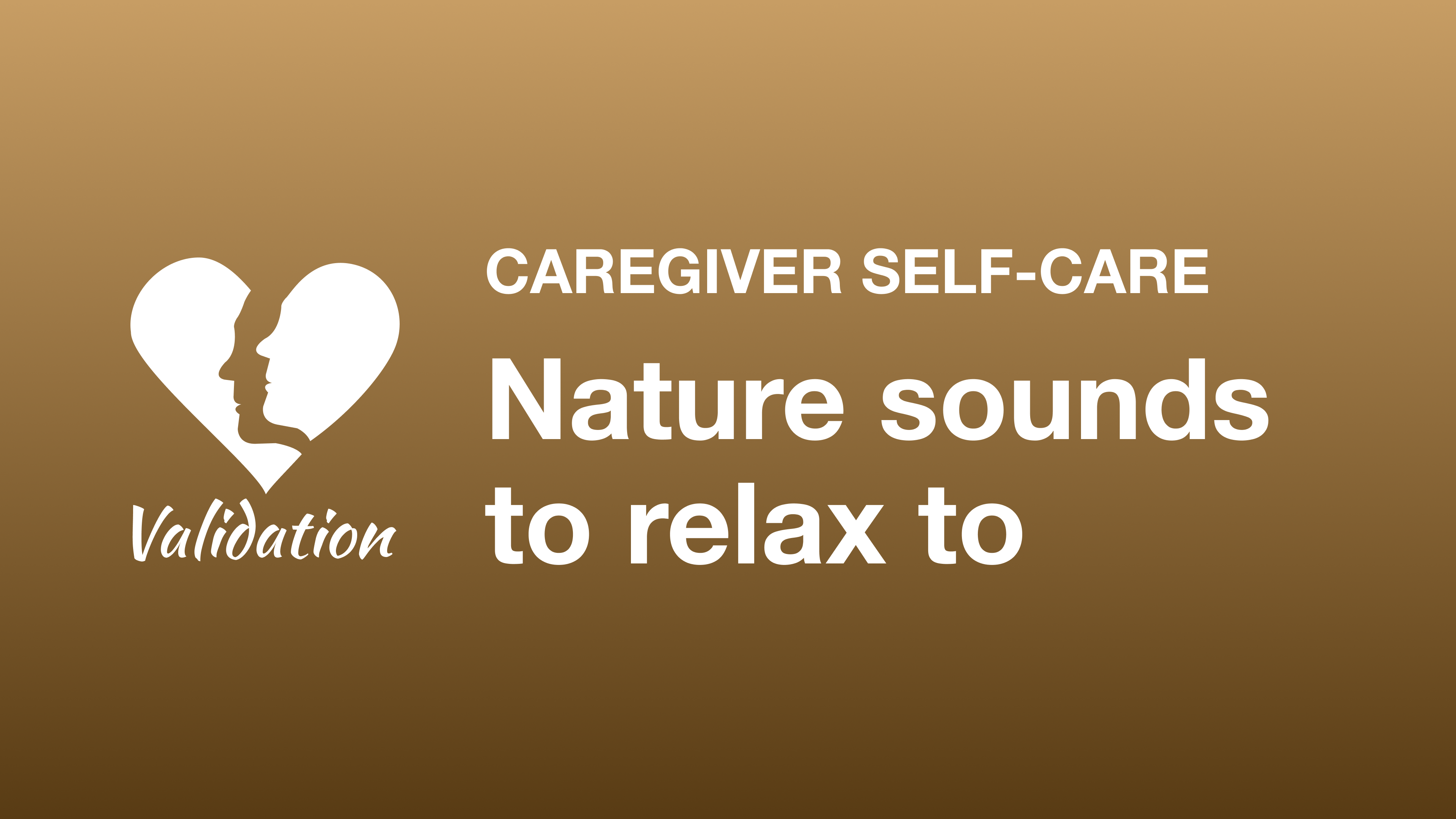 Nature sounds to relax to