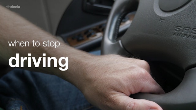 When to Stop Driving