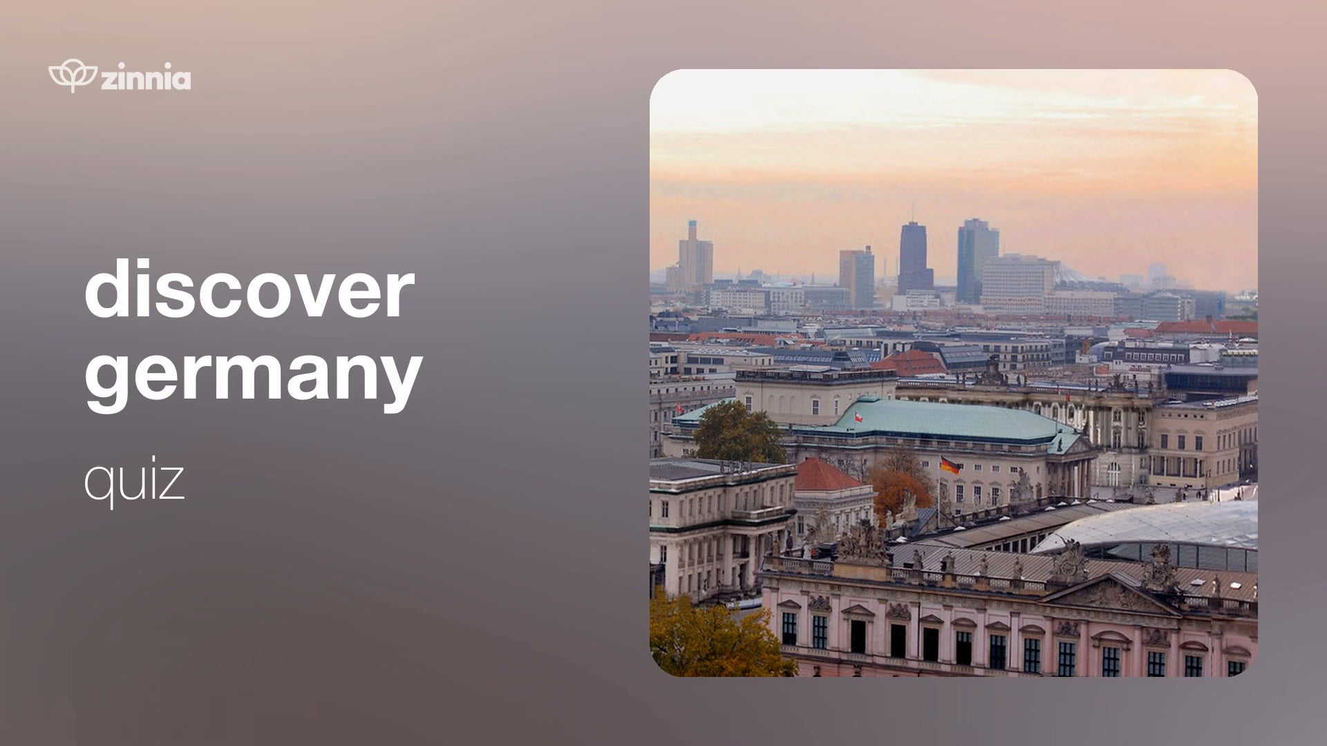 Discover Germany Quiz