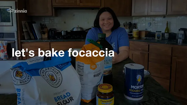 Let's Bake Focaccia