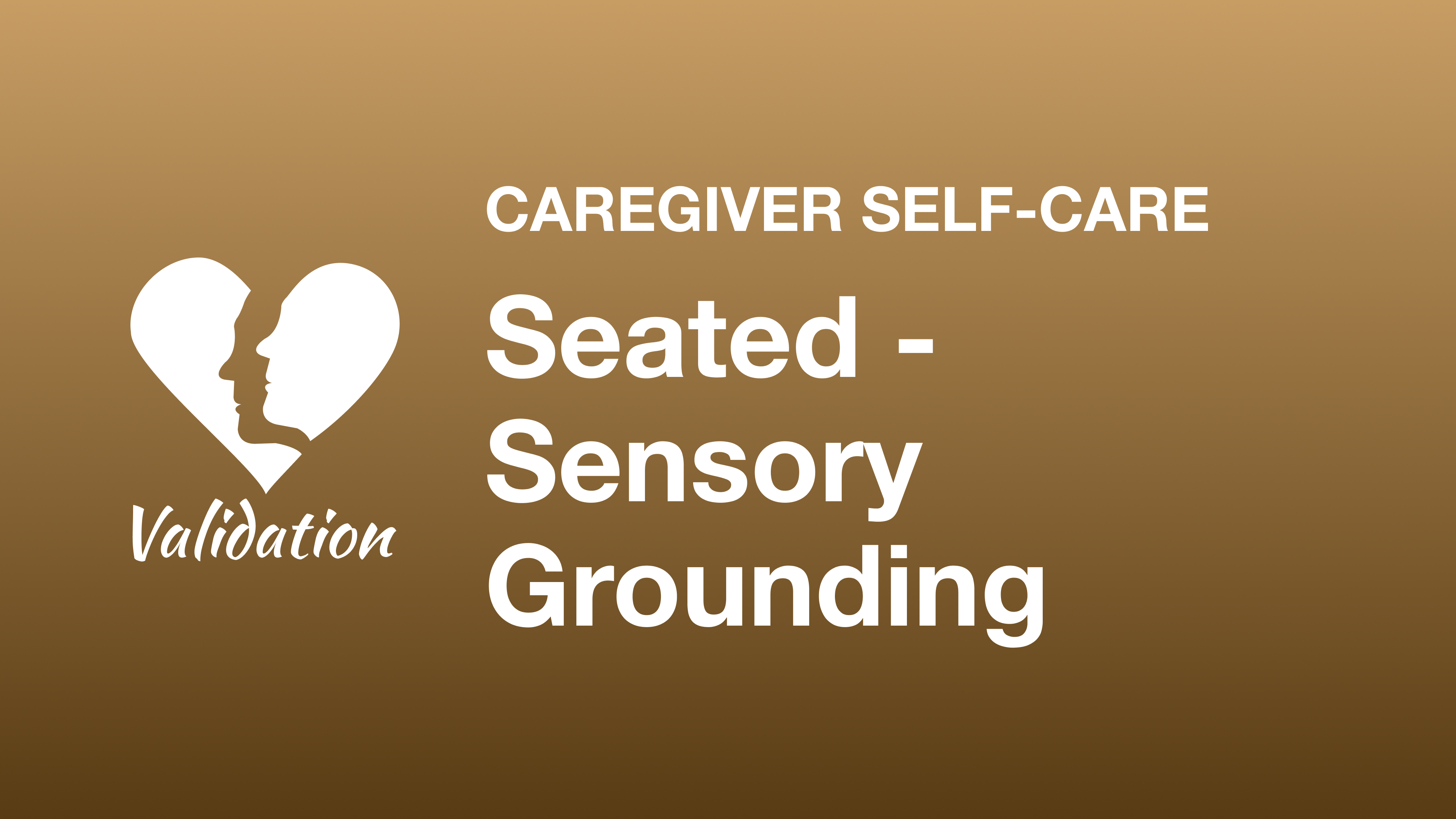 Seated - Sensory Grounding