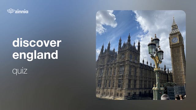 Discover England Quiz