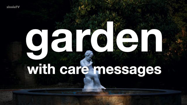 Garden (with Friendly Messages)