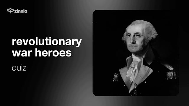 Revolutionary War Heroes Quiz