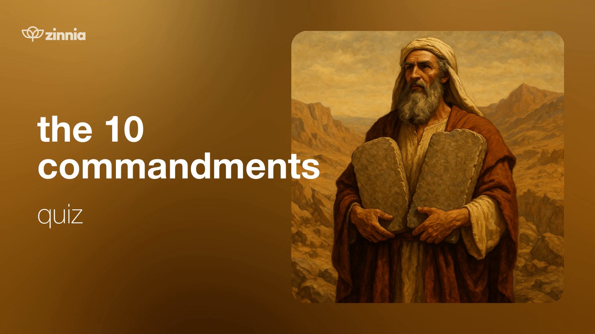 The 10 Commandments Quiz