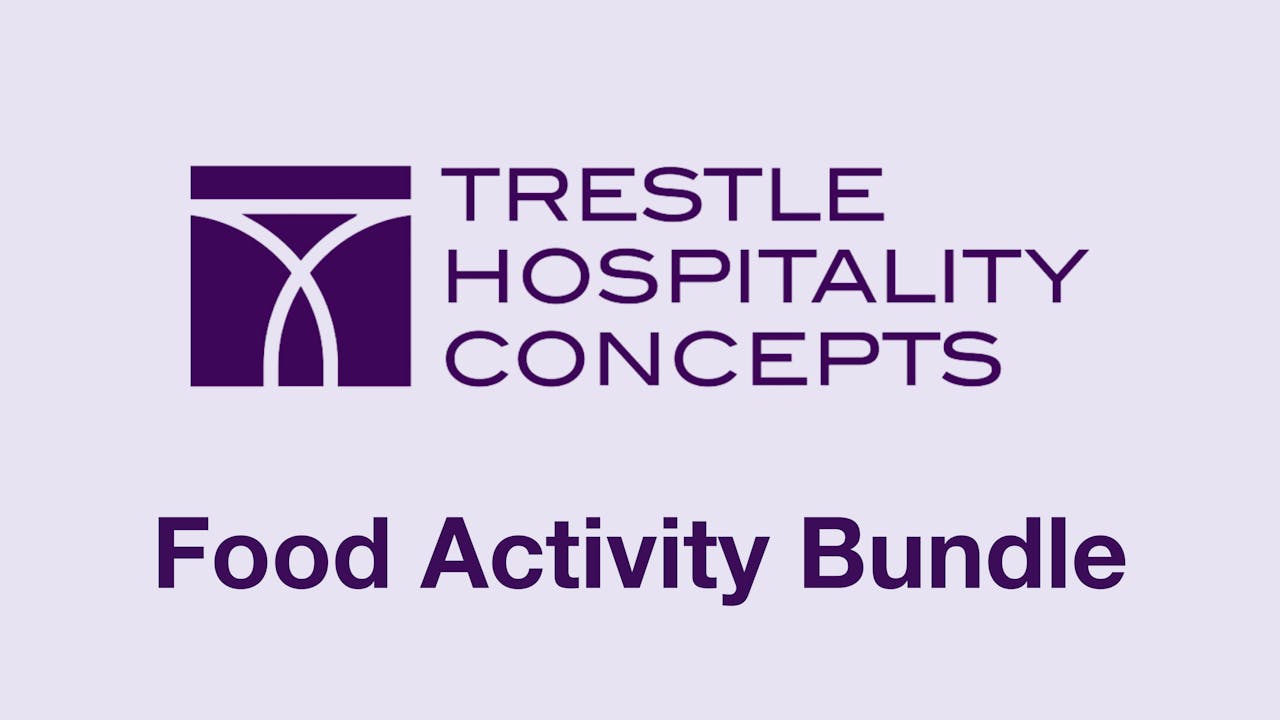 Trestle and Zinnia - Food Activity Bundle