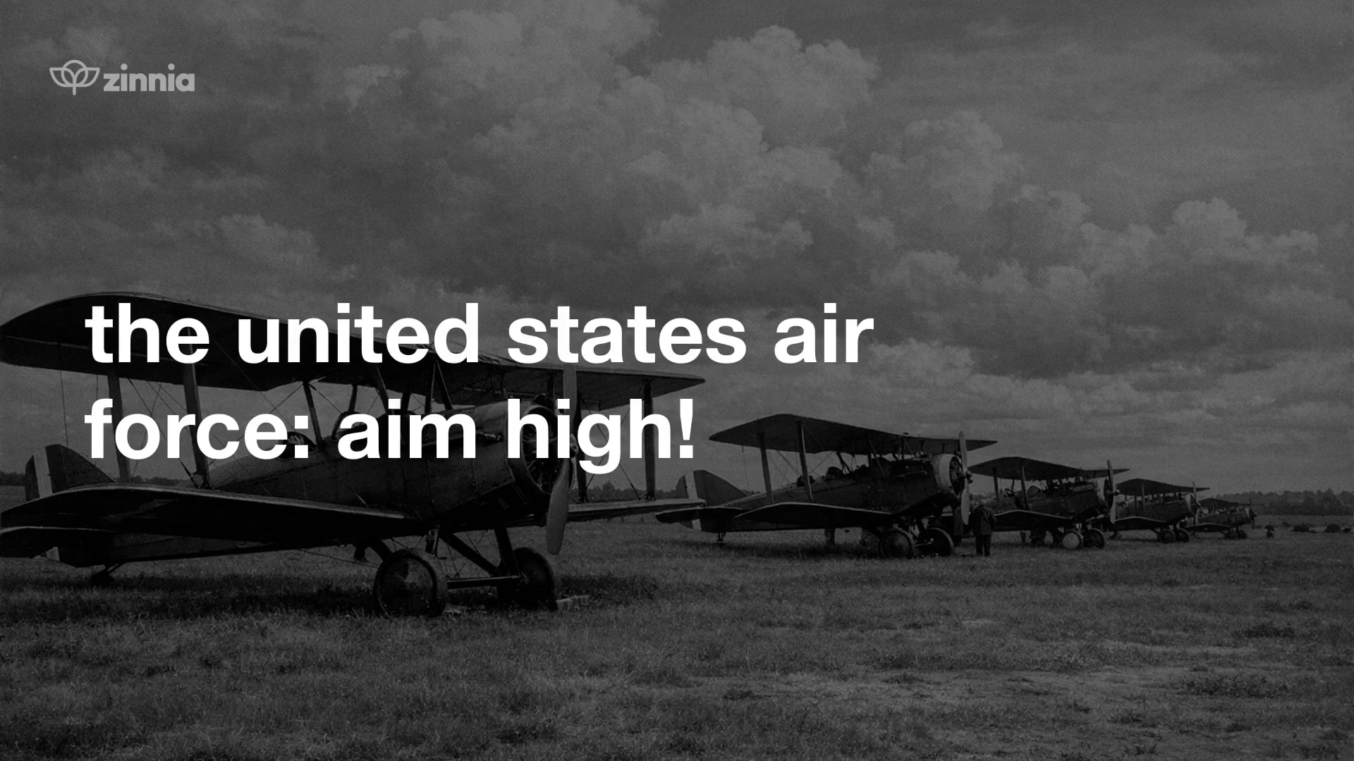 The United States Air Force Aim High!