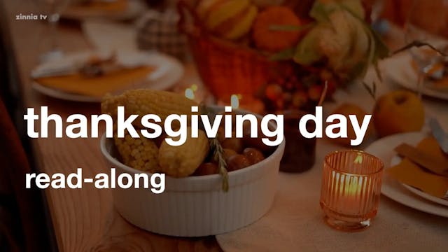 Thanksgiving Day Read-Along