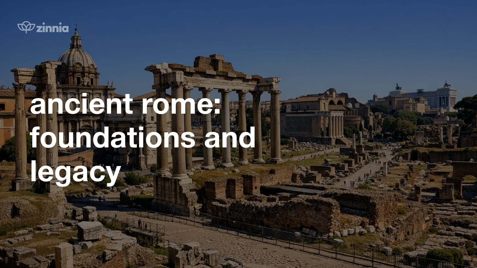 Ancient Rome Foundations and legacy
