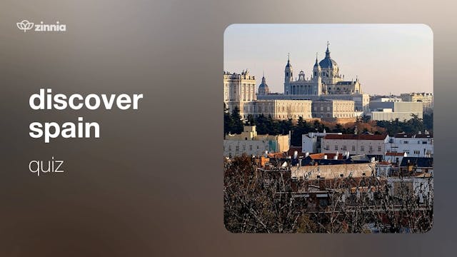 Discover Spain Quiz