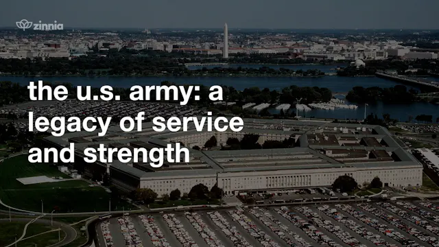 The U.S Army A Legacy of Service and ...