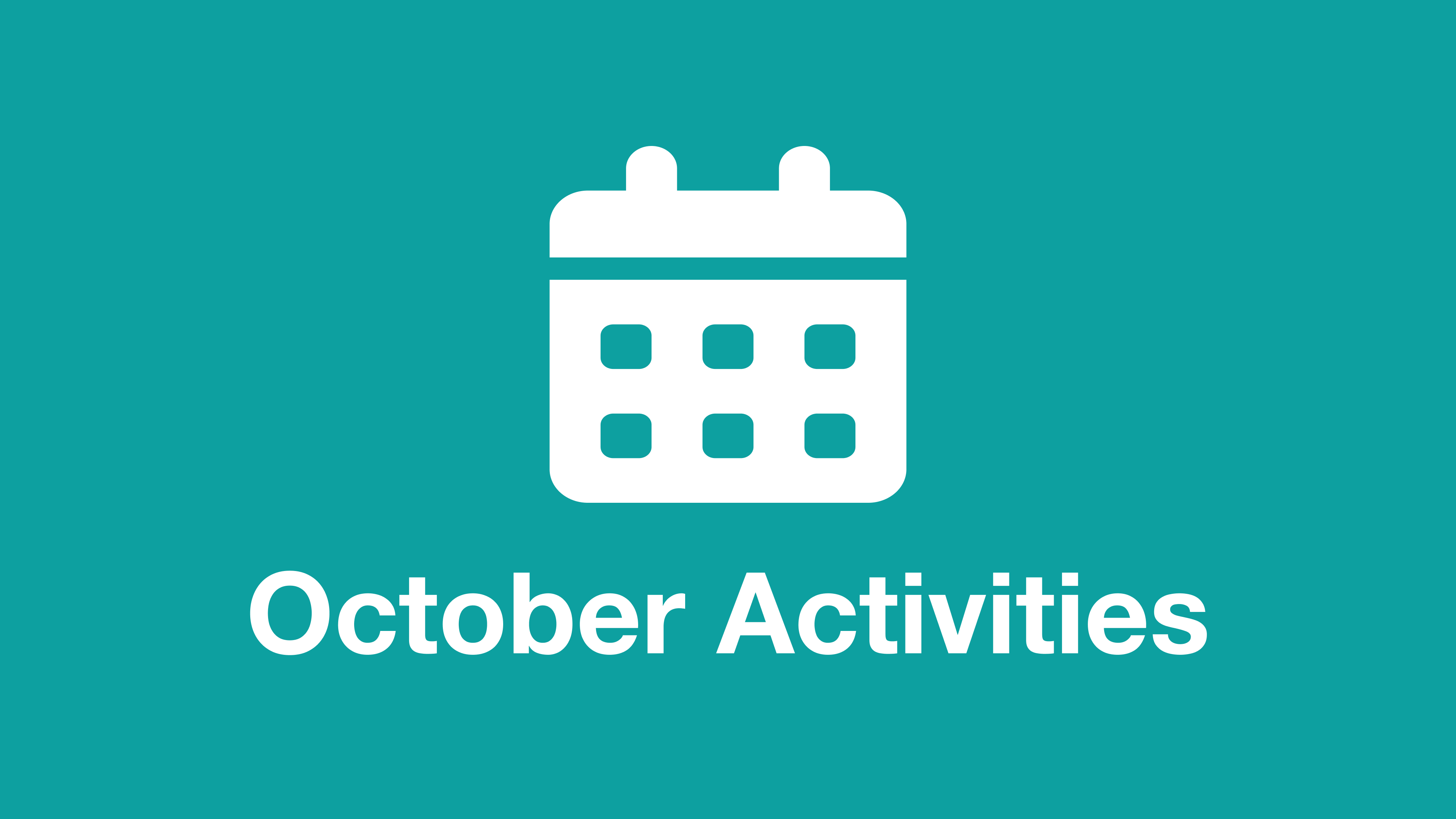 October Activities