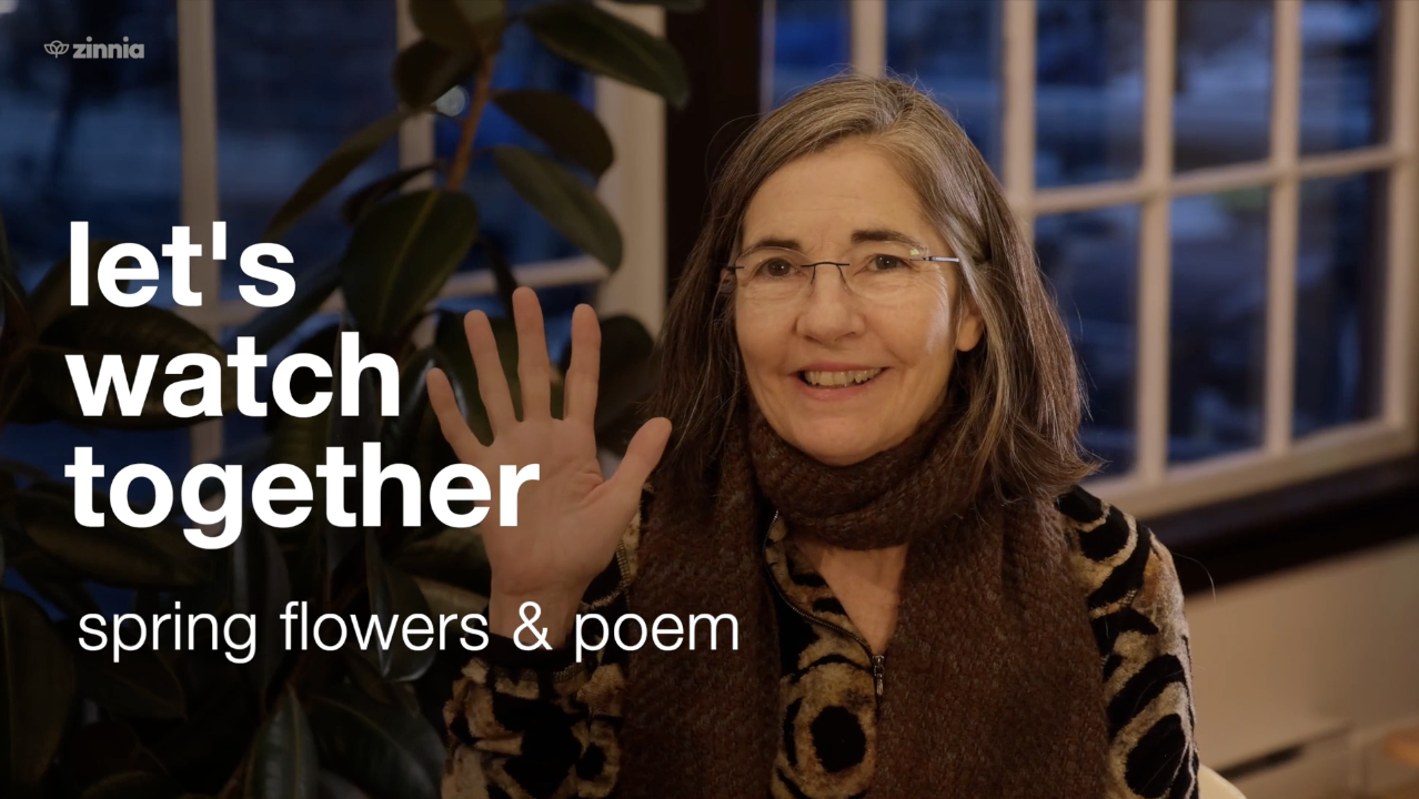 Let’s Watch with Allyson - Spring Flowers & Poem