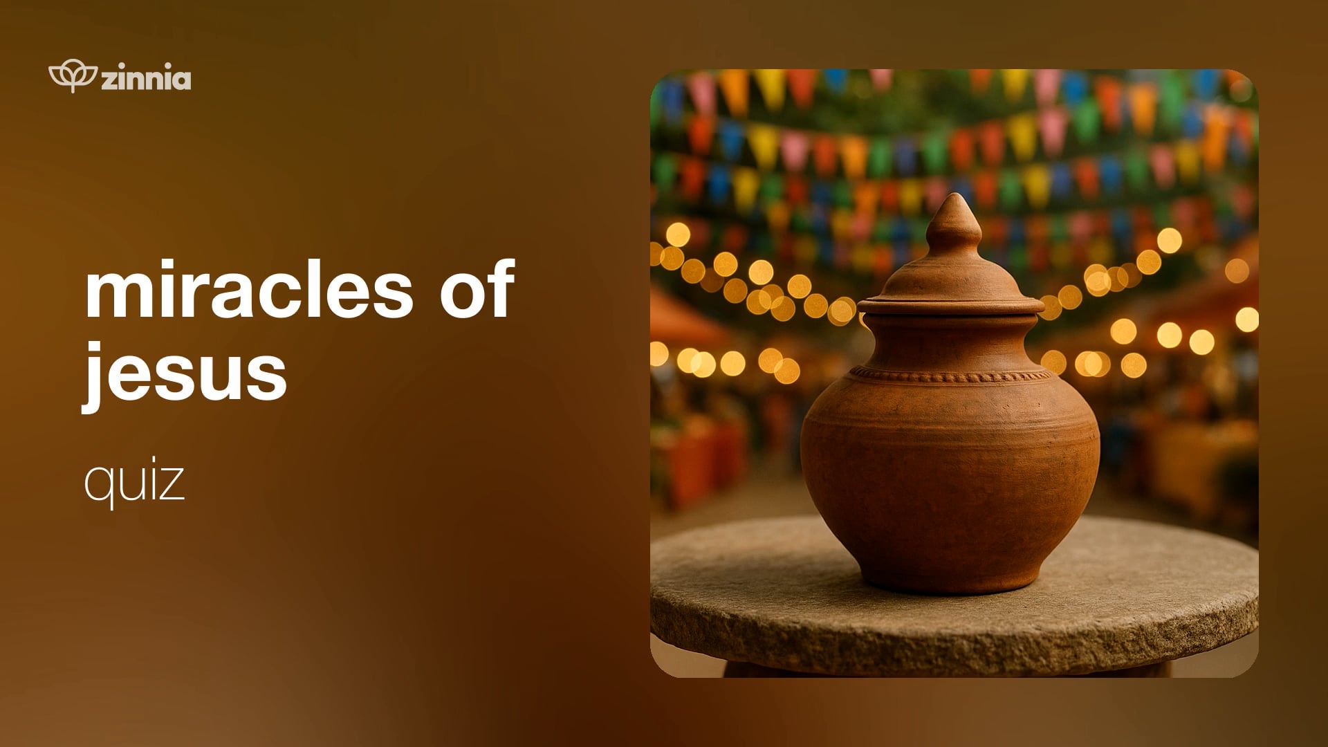 Miracles of Jesus Quiz