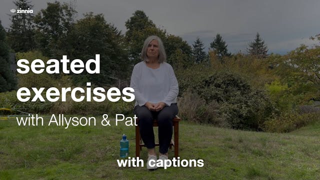 Seated Exercises with Allyson and Pat...