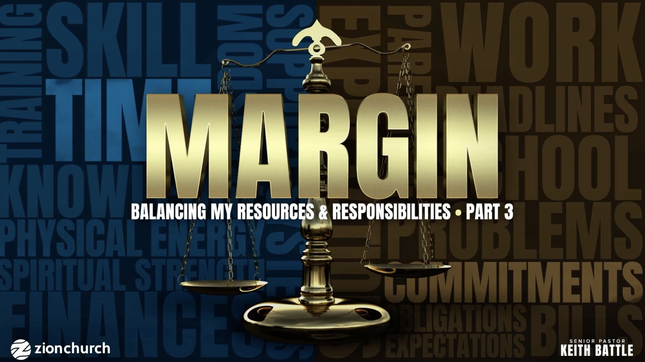 Margin: Balancing My Resources and Responsibilities Pt.3