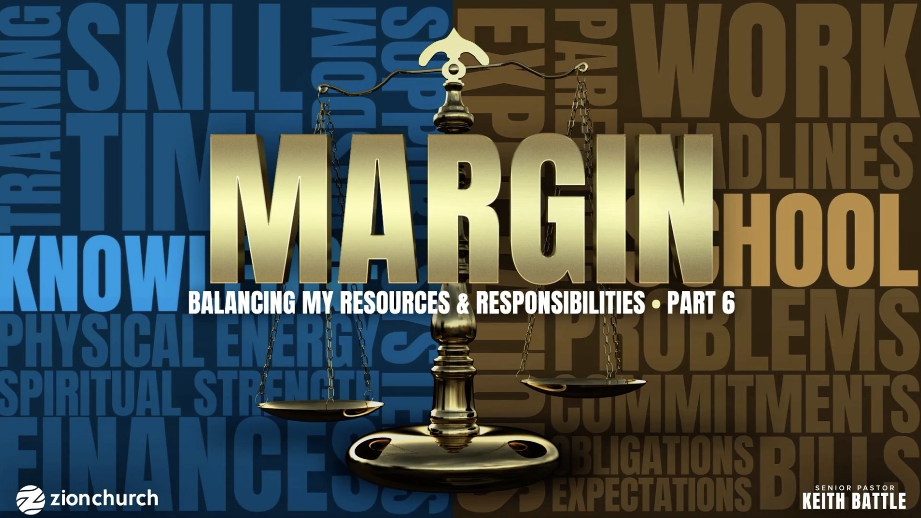 Margin: Balancing My Resources & Responsibilities Pt.6
