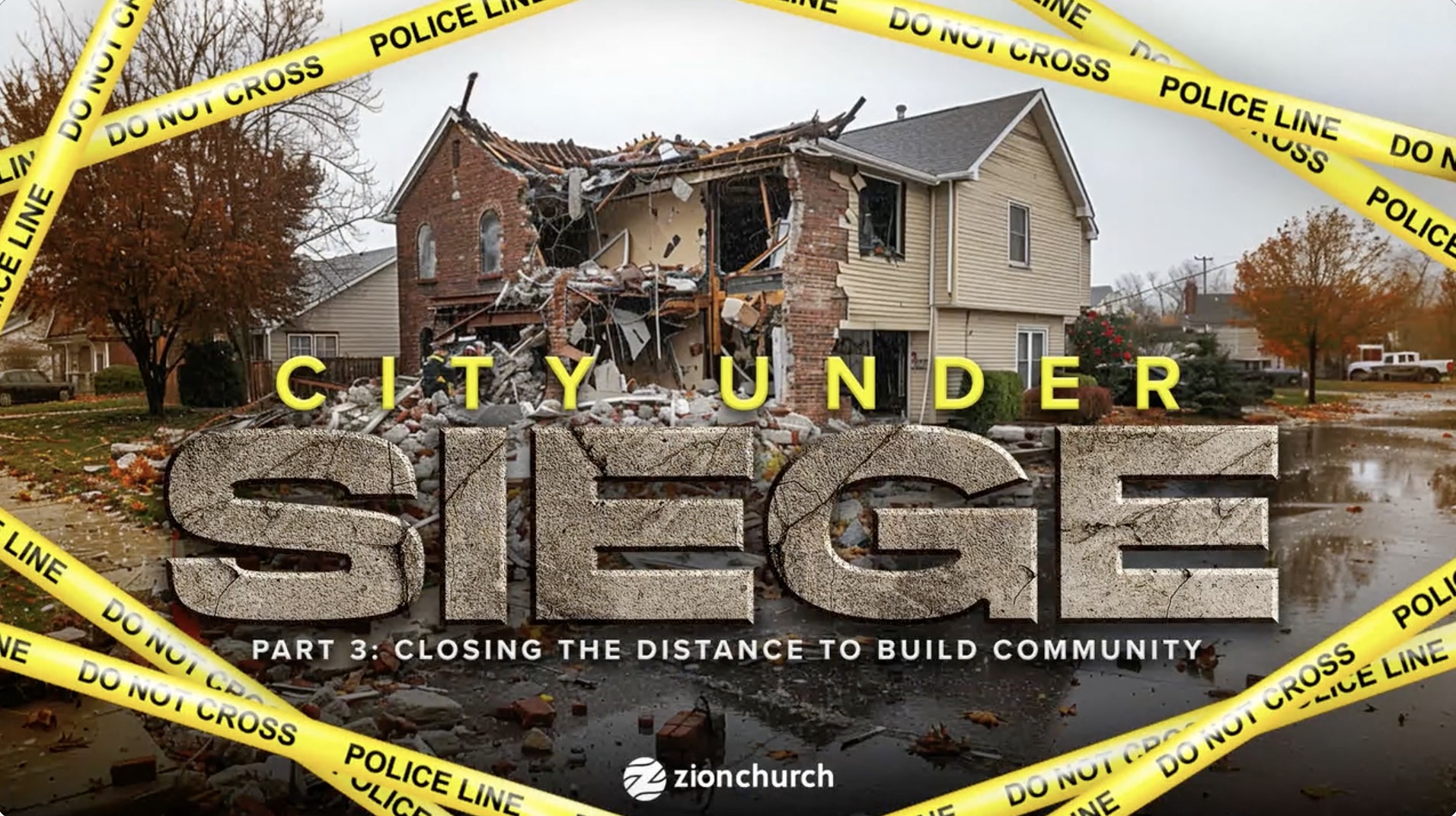 City Under Seige Pt.3: Closing the Distance to Build Community