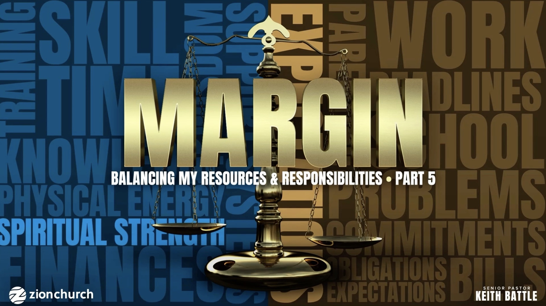 Margin: Balancing my resources and responsibilities Pt.5