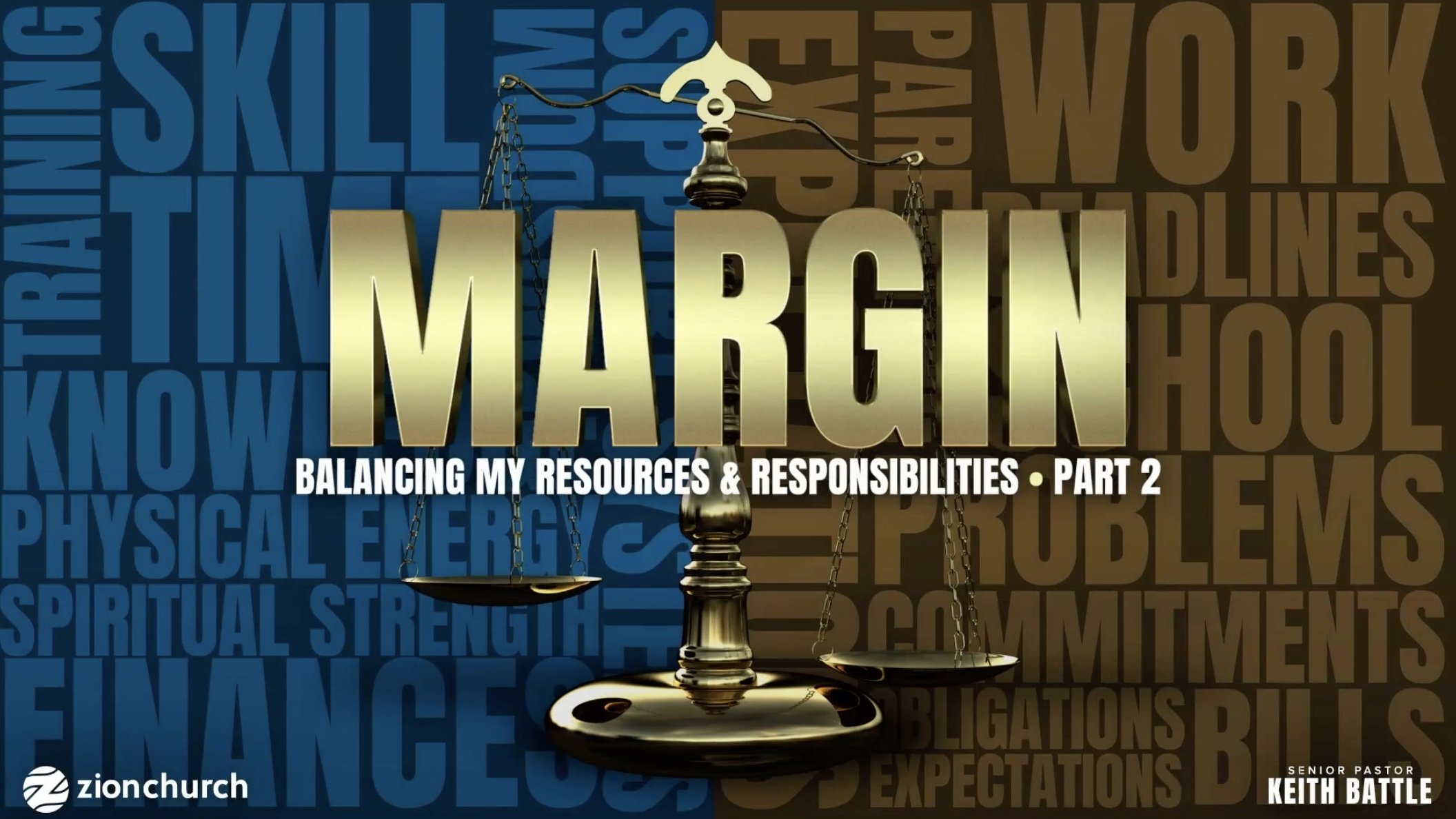 Margin: Balancing My Resources and Responsibilities Pt.2