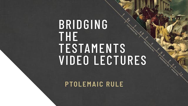 Bridging the Testaments - Session 8 -...