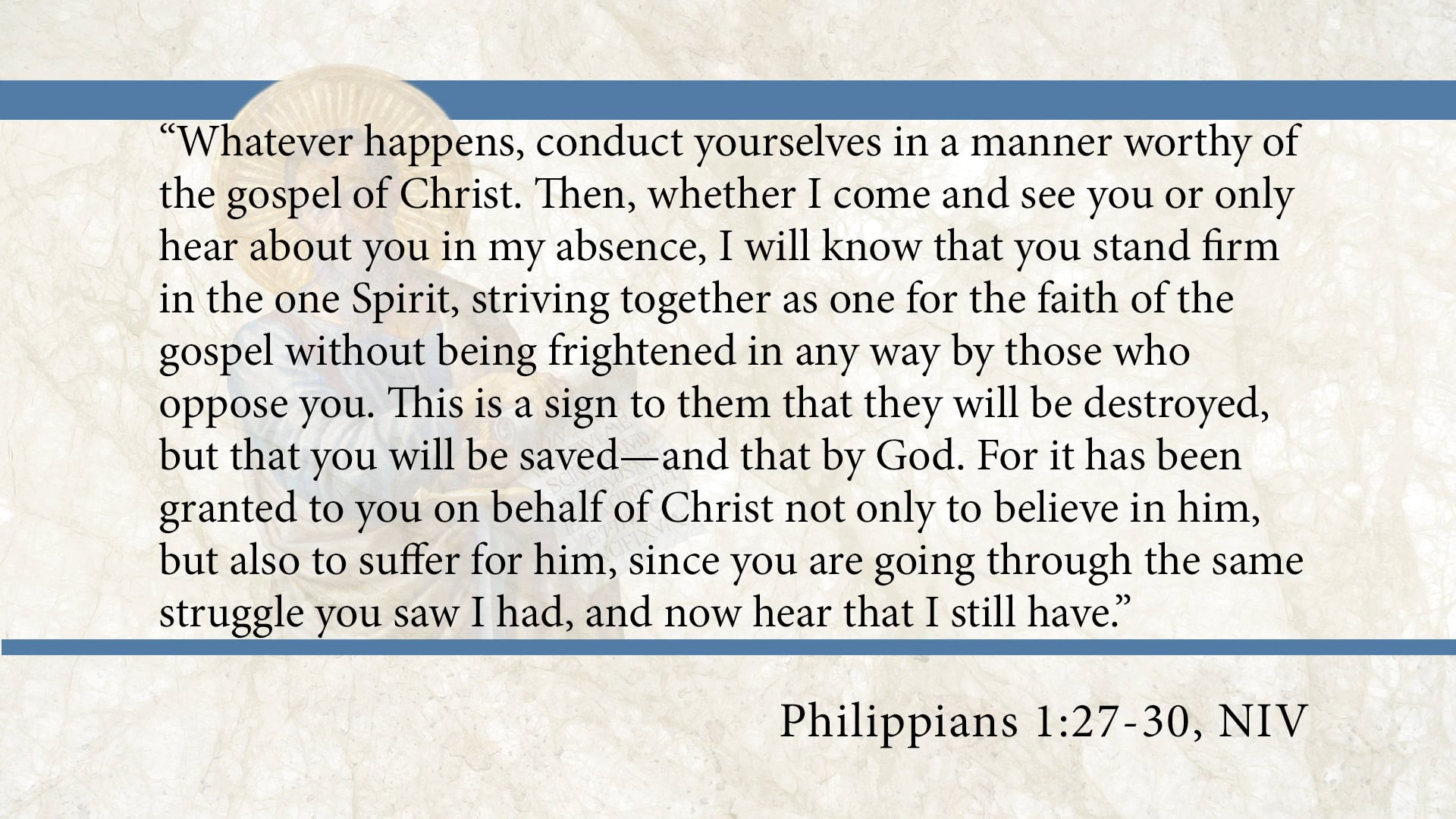 Philippians, A Video Study - Session 5 - Philippians 1:27-30