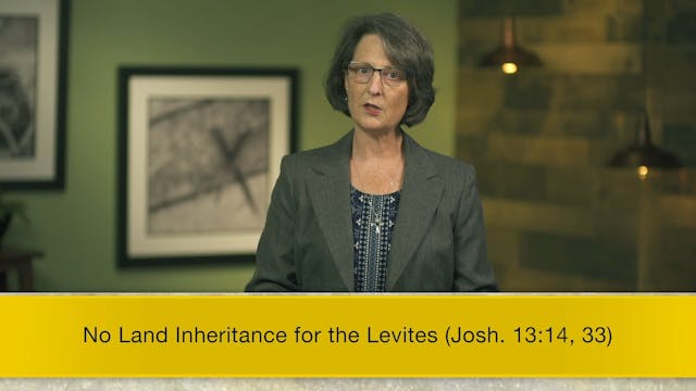 Joshua - Session 16 - Joshua 13:1-33