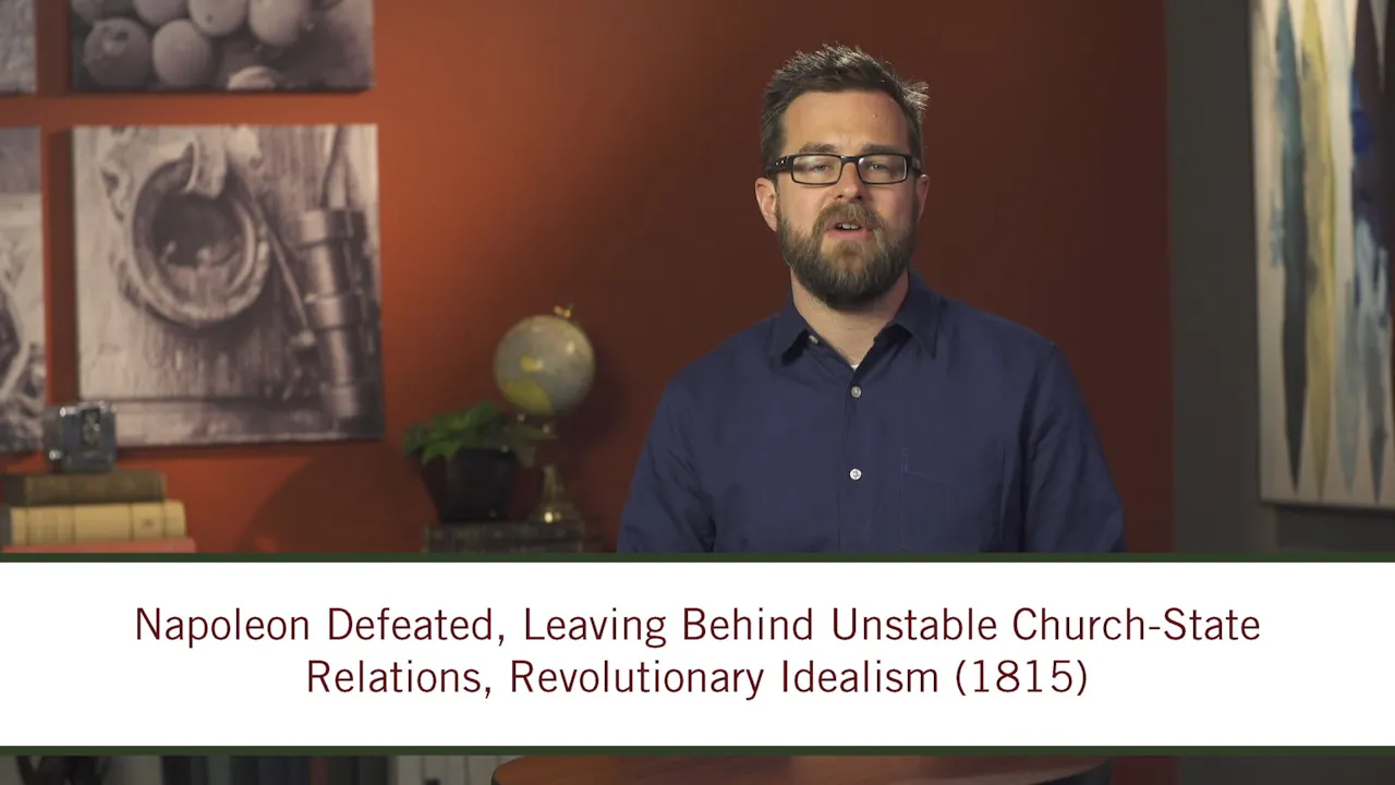 Christian History - Session 19 - Progress and Preservation: 1800-1900 ...