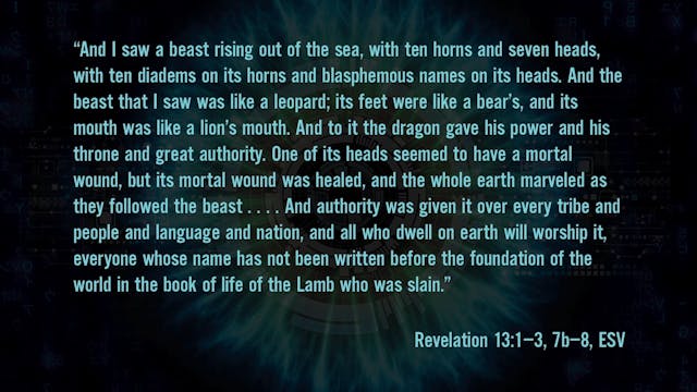 2084 - Session 12 - Homo Deus in the Book of Revelation