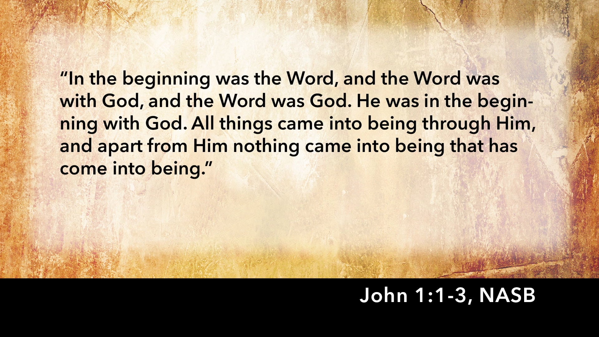 The Story of Reality - Session 4 - Part Three: Jesus