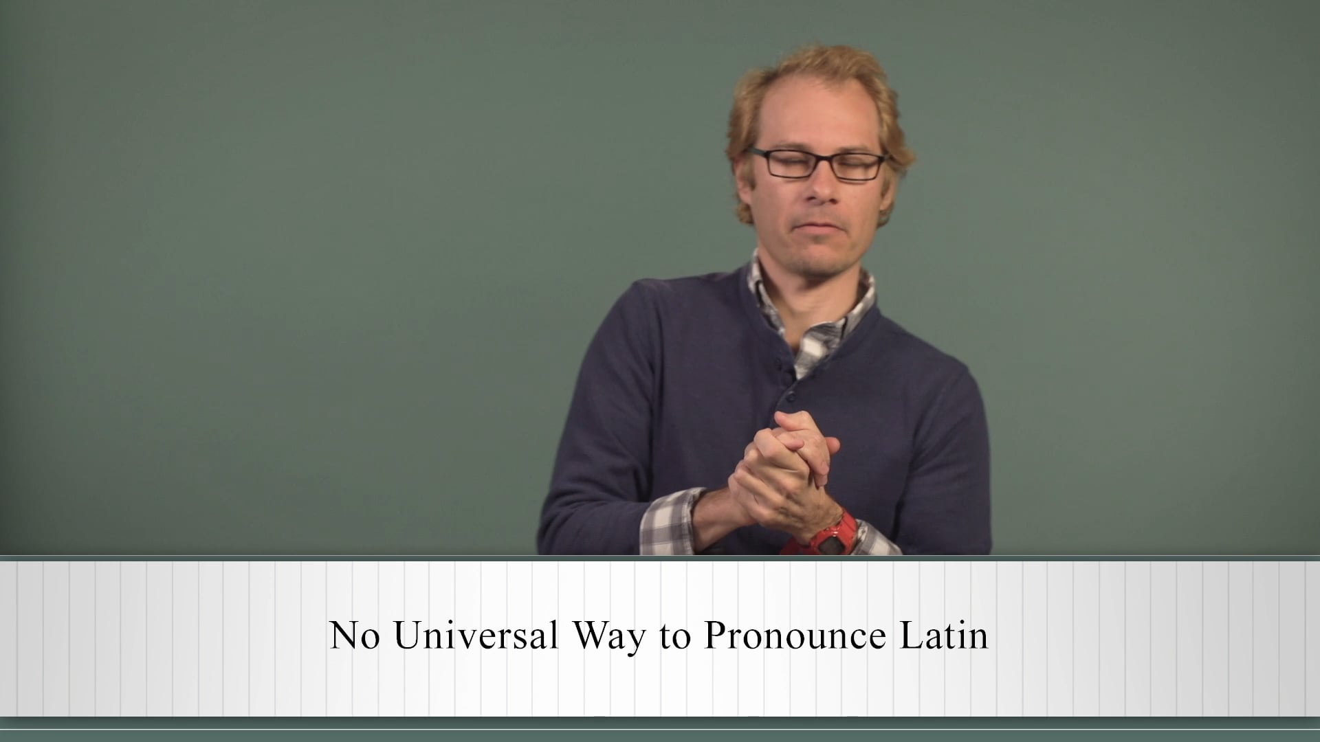 Basics of Latin -Session 1- Guide to the Latin Language: Alphabet, Pronunciation