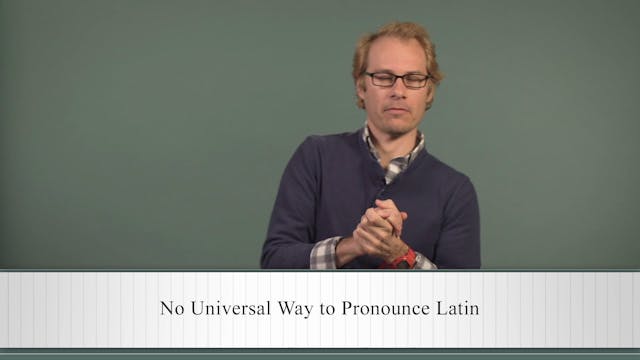 Basics of Latin -Session 1- Guide to the Latin Language: Alphabet, Pronunciation
