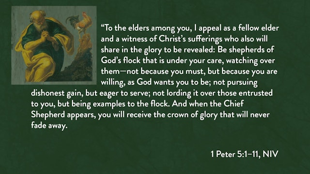 1 Peter - Session 16 - 1 Peter 5:1-11