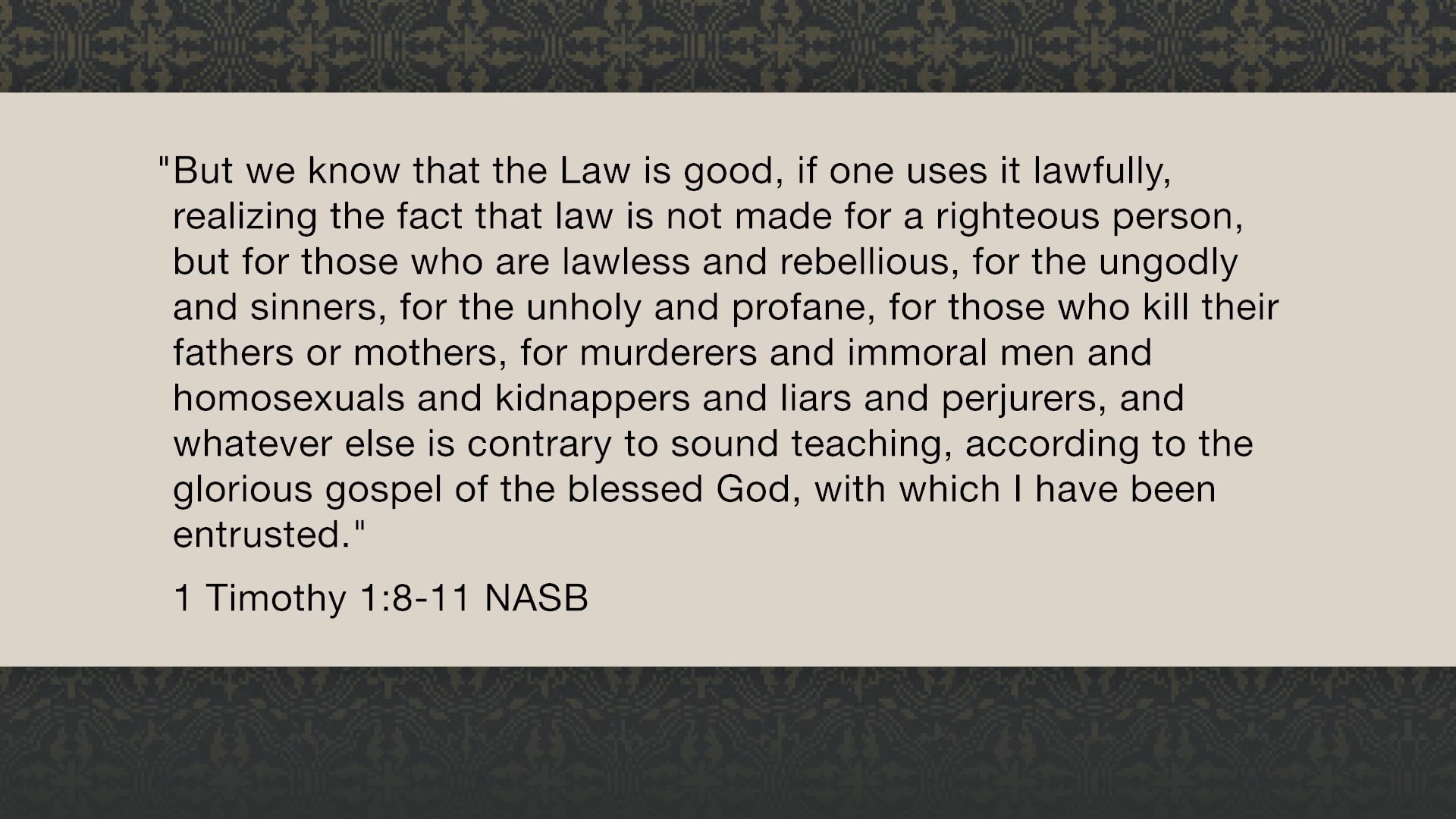 A Theology of Biblical Counseling - Session 1 - A Crucial Introduction