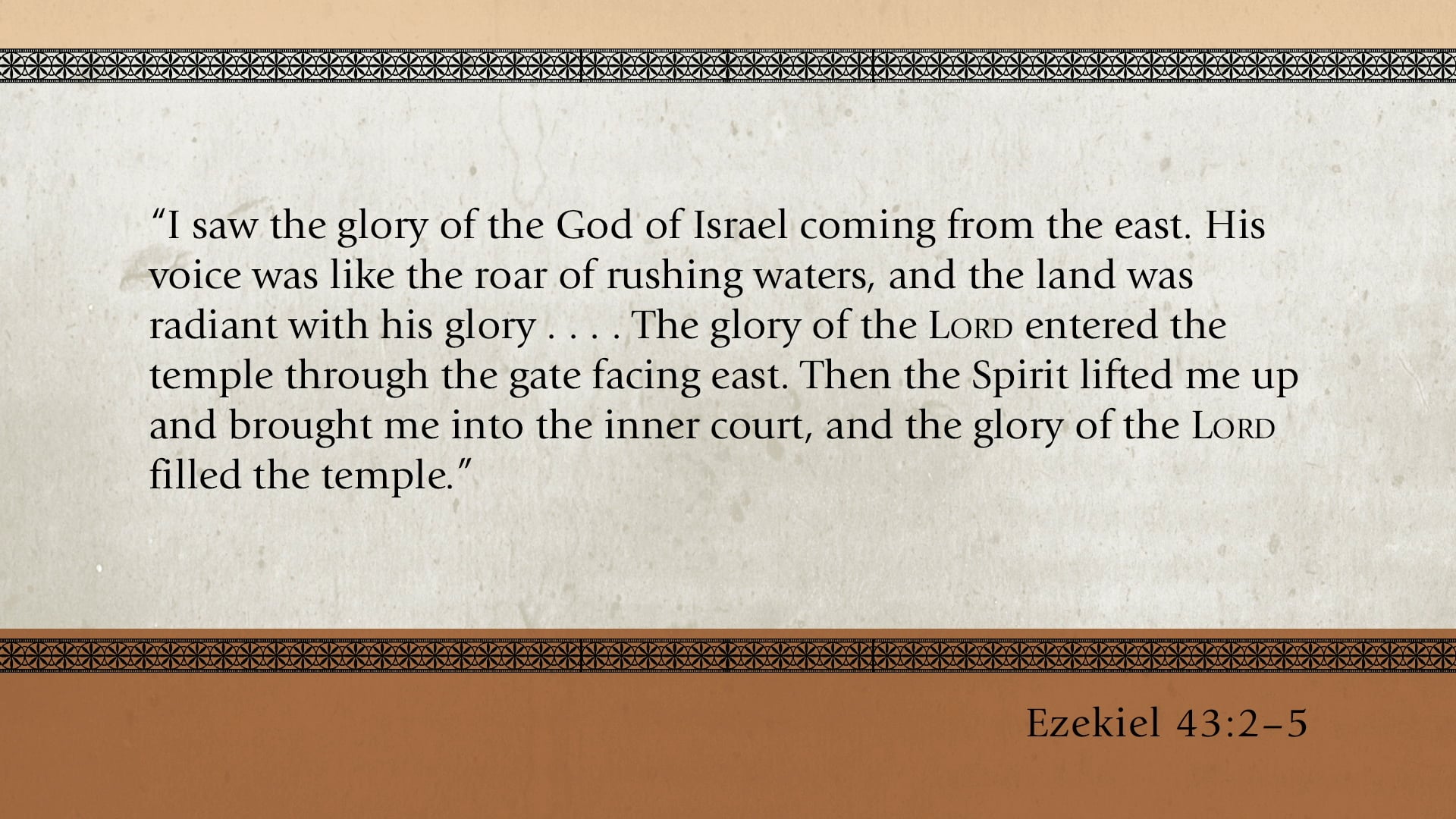 God's Glory Alone - Session 5 - The Brightness of His Father's Glory, Part 1