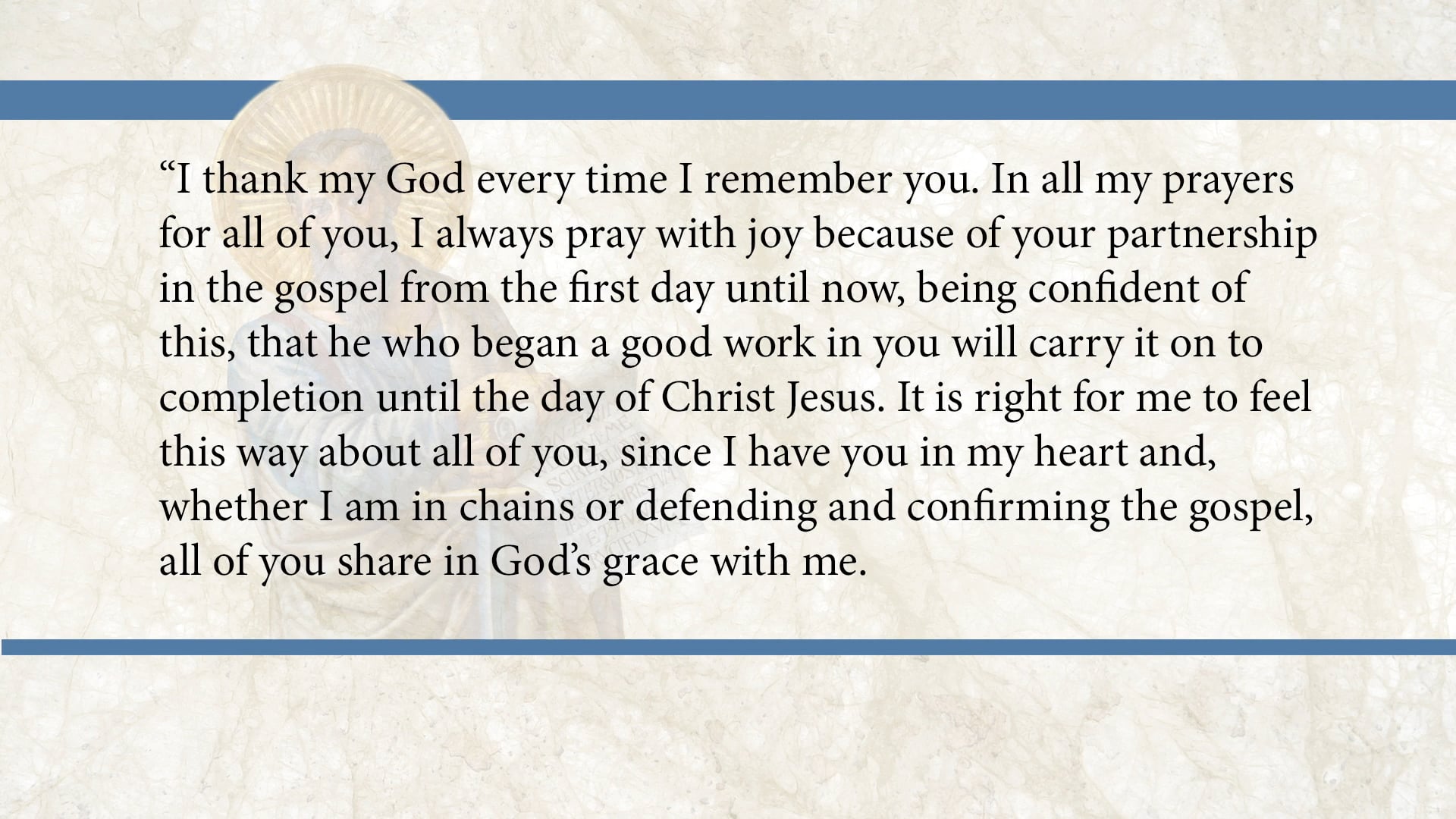 Philippians, A Video Study - Session 2 - Philippians 1:3-11