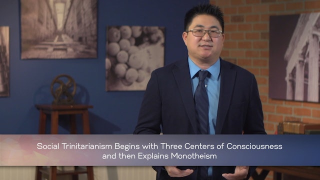 Intro to Christian Philosophical Theology - Session 4 - The Triune God