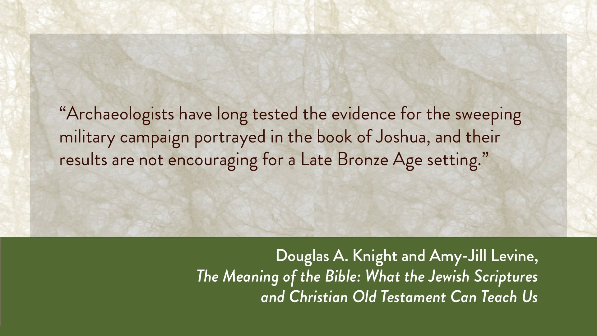 Five Views on Biblical Inerrancy - Session 2 - Shortcomings of Inerrancy (Enns)