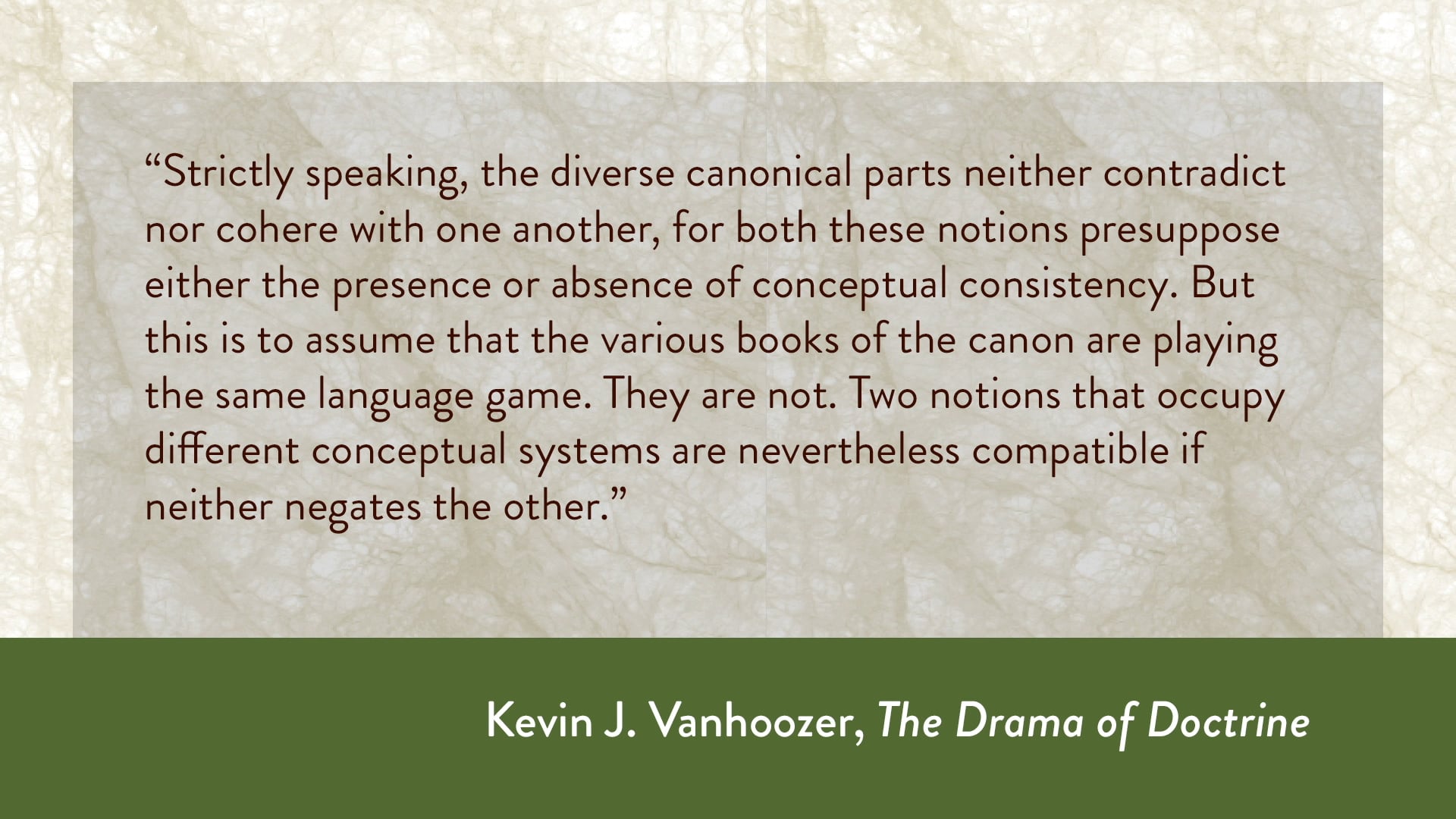 Five Views on Biblical Inerrancy - Session 4.4 - John R. Franke Response