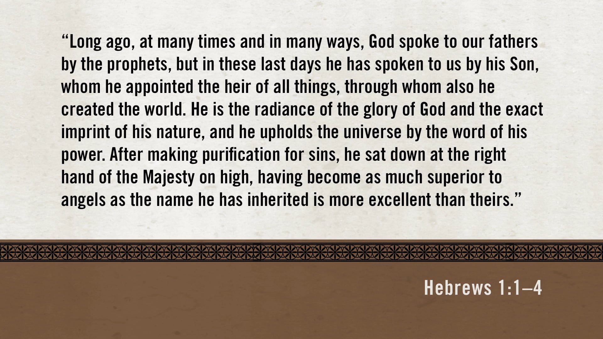 God's Word Alone - Session 12 - God's Covenantal Word Proves True